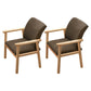 Scandinavian Rubberwood Solid Back Armchair Wood Dining Chair with Natural Legs Coffee 2 Piece Set Natural Wood Clearhalo ' kitchen&dining_furn' 'Dining Chairs' 'Dining Tables & Seating' 'dining_chair' 'furn' 'furn_dining_chair' 'Furniture' 'furniture_dining_chair' 'Kitchen & Dining Furniture' 'kitchen' 3621196