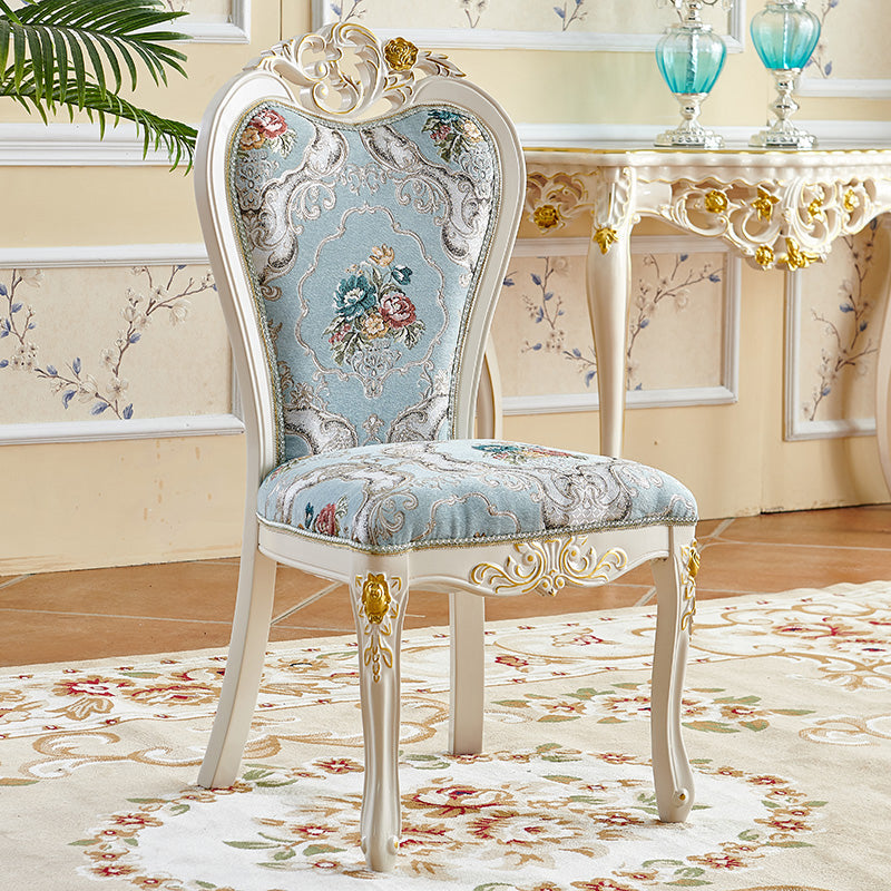 Victorian Dining Room Chair with 4 Wood Legs Parsons Chair for Home Use Clearhalo ' kitchen&dining_furn' 'Dining Chairs' 'Dining Tables & Seating' 'dining_chair' 'furn' 'furn_dining_chair' 'Furniture' 'furniture_dining_chair' 'Kitchen & Dining Furniture' 'kitchen' 3621213