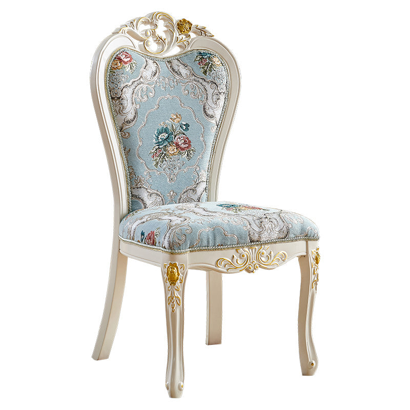 Victorian Dining Room Chair with 4 Wood Legs Parsons Chair for Home Use Clearhalo ' kitchen&dining_furn' 'Dining Chairs' 'Dining Tables & Seating' 'dining_chair' 'furn' 'furn_dining_chair' 'Furniture' 'furniture_dining_chair' 'Kitchen & Dining Furniture' 'kitchen' 3621219