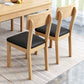Industrial Wood Open Back Dining Side Chair 15'' Wide Indoor Dining Chair Clearhalo ' kitchen&dining_furn' 'Dining Chairs' 'Dining Tables & Seating' 'dining_chair' 'furn' 'furn_dining_chair' 'Furniture' 'furniture_dining_chair' 'Kitchen & Dining Furniture' 'kitchen' 3621249