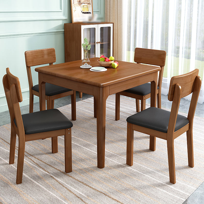 Industrial Wood Open Back Dining Side Chair 15'' Wide Indoor Dining Chair Clearhalo ' kitchen&dining_furn' 'Dining Chairs' 'Dining Tables & Seating' 'dining_chair' 'furn' 'furn_dining_chair' 'Furniture' 'furniture_dining_chair' 'Kitchen & Dining Furniture' 'kitchen' 3621254