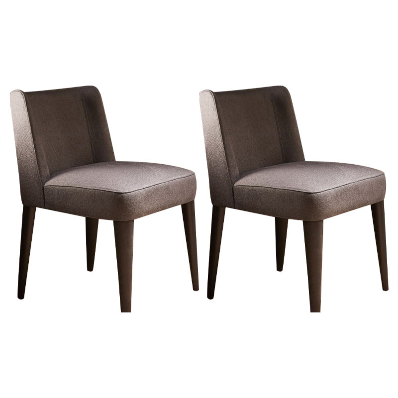 Nordic Style Solid Wood Dining Room Chair Armless Parsons Chair for Home Use Light Purple 2 Piece Set Clearhalo ' kitchen&dining_furn' 'Dining Chairs' 'Dining Tables & Seating' 'dining_chair' 'furn' 'furn_dining_chair' 'Furniture' 'furniture_dining_chair' 'Kitchen & Dining Furniture' 'kitchen' 3621285