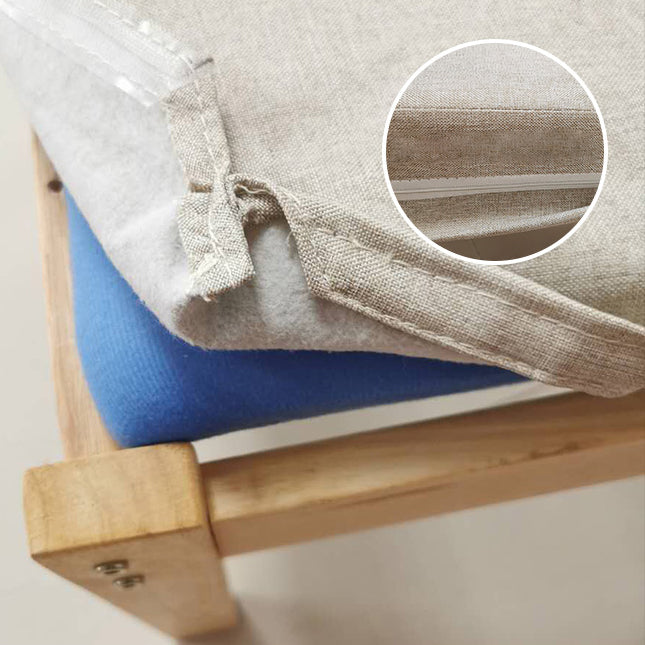 Scandinavian Home Arm Chair Open Back Wood Upholstered Dining Room Chair Clearhalo ' kitchen&dining_furn' 'Dining Chairs' 'Dining Tables & Seating' 'dining_chair' 'furn' 'furn_dining_chair' 'Furniture' 'furniture_dining_chair' 'Kitchen & Dining Furniture' 'kitchen' 3621368