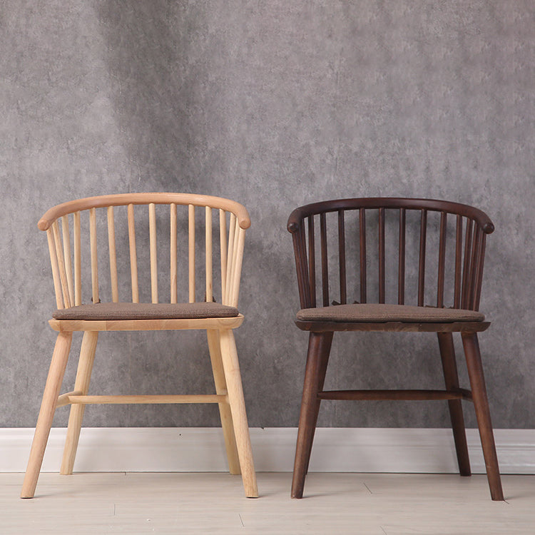 Wooden Dining Side Chairs Industrial Style 19'' Wide Windsor Back Side Chair Clearhalo ' kitchen&dining_furn' 'Dining Chairs' 'Dining Tables & Seating' 'dining_chair' 'furn' 'furn_dining_chair' 'Furniture' 'furniture_dining_chair' 'Kitchen & Dining Furniture' 'kitchen' 3621435