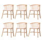 Wooden Dining Side Chairs Industrial Style 19'' Wide Windsor Back Side Chair Grey 6 Piece Set Natural Wood Clearhalo ' kitchen&dining_furn' 'Dining Chairs' 'Dining Tables & Seating' 'dining_chair' 'furn' 'furn_dining_chair' 'Furniture' 'furniture_dining_chair' 'Kitchen & Dining Furniture' 'kitchen' 3621437