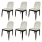 Industrial Style Solid Wood Dining Side Chair Leather Side Chair for Dining Room Off-White 6 Piece Set Clearhalo ' kitchen&dining_furn' 'Dining Chairs' 'Dining Tables & Seating' 'dining_chair' 'furn' 'furn_dining_chair' 'Furniture' 'furniture_dining_chair' 'Kitchen & Dining Furniture' 'kitchen' 3621489