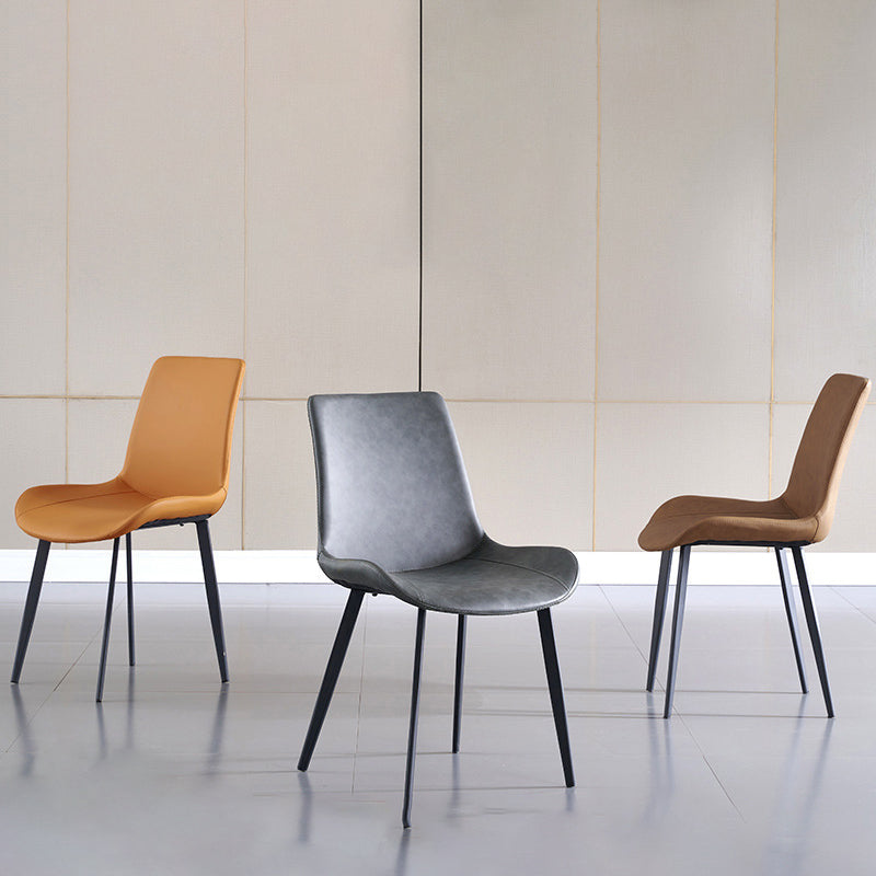 Contemporary Chairs High-density Sponge Cushion Parsons Side Chair for Kitchen Clearhalo ' kitchen&dining_furn' 'Dining Chairs' 'Dining Tables & Seating' 'dining_chair' 'furn' 'furn_dining_chair' 'Furniture' 'furniture_dining_chair' 'Kitchen & Dining Furniture' 'kitchen' 3621490