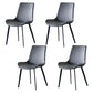 Contemporary Chairs High-density Sponge Cushion Parsons Side Chair for Kitchen Grey 4 Piece Set Clearhalo ' kitchen&dining_furn' 'Dining Chairs' 'Dining Tables & Seating' 'dining_chair' 'furn' 'furn_dining_chair' 'Furniture' 'furniture_dining_chair' 'Kitchen & Dining Furniture' 'kitchen' 3621491