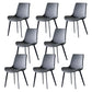 Contemporary Chairs High-density Sponge Cushion Parsons Side Chair for Kitchen Grey 8 Piece Set Clearhalo ' kitchen&dining_furn' 'Dining Chairs' 'Dining Tables & Seating' 'dining_chair' 'furn' 'furn_dining_chair' 'Furniture' 'furniture_dining_chair' 'Kitchen & Dining Furniture' 'kitchen' 3621492