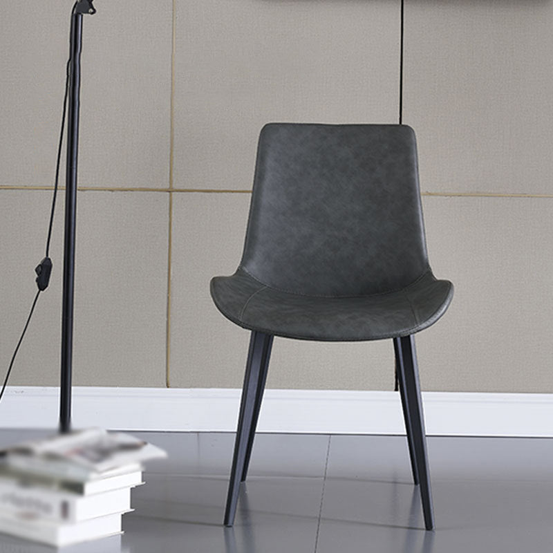 Contemporary Chairs High-density Sponge Cushion Parsons Side Chair for Kitchen Clearhalo ' kitchen&dining_furn' 'Dining Chairs' 'Dining Tables & Seating' 'dining_chair' 'furn' 'furn_dining_chair' 'Furniture' 'furniture_dining_chair' 'Kitchen & Dining Furniture' 'kitchen' 3621495