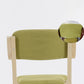 Home Scandinavian Arm Chair Open Back Wood Upholstered Dining Room Chair Clearhalo ' kitchen&dining_furn' 'Dining Chairs' 'Dining Tables & Seating' 'dining_chair' 'furn' 'furn_dining_chair' 'Furniture' 'furniture_dining_chair' 'Kitchen & Dining Furniture' 'kitchen' 3621552