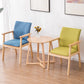 Scandinavian Rubberwood Solid Back Arm Chair Wood Dining Chair for Home Clearhalo ' kitchen&dining_furn' 'Dining Chairs' 'Dining Tables & Seating' 'dining_chair' 'furn' 'furn_dining_chair' 'Furniture' 'furniture_dining_chair' 'Kitchen & Dining Furniture' 'kitchen' 3621635