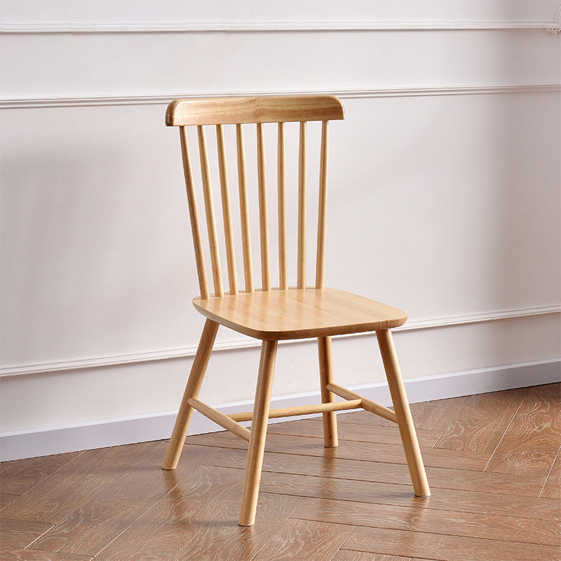 Traditional Wood Windsor Back Side Chair 19'' Wide Indoor Dining Chair Clearhalo ' kitchen&dining_furn' 'Dining Chairs' 'Dining Tables & Seating' 'dining_chair' 'furn' 'furn_dining_chair' 'Furniture' 'furniture_dining_chair' 'Kitchen & Dining Furniture' 'kitchen' 3621740