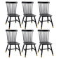 Traditional Wood Windsor Back Side Chair 19'' Wide Indoor Dining Chair Black 6 Piece Set Clearhalo ' kitchen&dining_furn' 'Dining Chairs' 'Dining Tables & Seating' 'dining_chair' 'furn' 'furn_dining_chair' 'Furniture' 'furniture_dining_chair' 'Kitchen & Dining Furniture' 'kitchen' 3621747