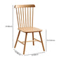 Traditional Wood Windsor Back Side Chair 19'' Wide Indoor Dining Chair Clearhalo ' kitchen&dining_furn' 'Dining Chairs' 'Dining Tables & Seating' 'dining_chair' 'furn' 'furn_dining_chair' 'Furniture' 'furniture_dining_chair' 'Kitchen & Dining Furniture' 'kitchen' 3621755