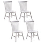 Traditional Wood Windsor Back Side Chair 19'' Wide Indoor Dining Chair Textured White 4 Piece Set Clearhalo ' kitchen&dining_furn' 'Dining Chairs' 'Dining Tables & Seating' 'dining_chair' 'furn' 'furn_dining_chair' 'Furniture' 'furniture_dining_chair' 'Kitchen & Dining Furniture' 'kitchen' 3621759