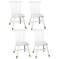 Traditional Wood Windsor Back Side Chair 19'' Wide Indoor Dining Chair White 4 Piece Set Clearhalo ' kitchen&dining_furn' 'Dining Chairs' 'Dining Tables & Seating' 'dining_chair' 'furn' 'furn_dining_chair' 'Furniture' 'furniture_dining_chair' 'Kitchen & Dining Furniture' 'kitchen' 3621762