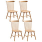 Traditional Wood Windsor Back Side Chair 19'' Wide Indoor Dining Chair Wood 4 Piece Set Clearhalo ' kitchen&dining_furn' 'Dining Chairs' 'Dining Tables & Seating' 'dining_chair' 'furn' 'furn_dining_chair' 'Furniture' 'furniture_dining_chair' 'Kitchen & Dining Furniture' 'kitchen' 3621766