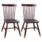 Traditional Wood Windsor Back Side Chair 19'' Wide Indoor Dining Chair Walnut 2 Piece Set Clearhalo ' kitchen&dining_furn' 'Dining Chairs' 'Dining Tables & Seating' 'dining_chair' 'furn' 'furn_dining_chair' 'Furniture' 'furniture_dining_chair' 'Kitchen & Dining Furniture' 'kitchen' 3621774