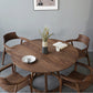 Round Pine Solid Wood Table Modern Dining Table with Wooden Pedestal for Restaurant Clearhalo ' dining_table' 'Dining Tables & Seating' 'Dining Tables' 'furn' 'furn_dining_table' 'Furniture' 'furniture_dining_table' 'Kitchen & Dining Furniture' 'kitchen&dining_furn' 'kitchen' 'kitchen_dining_table' 3621806