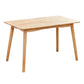 Simplicity Style Solid Wood Dining Table Rectangle and Square Dining Table with 4 Legs Base Clearhalo ' dining_table' 'Dining Tables & Seating' 'Dining Tables' 'furn' 'furn_dining_table' 'Furniture' 'furniture_dining_table' 'Kitchen & Dining Furniture' 'kitchen&dining_furn' 'kitchen' 'kitchen_dining_table' 3621877