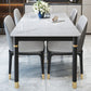 Solid Wood Modern Rectangle Dining Table Sintered Stone Table for Dining Room and Kitchen Clearhalo ' dining_table' 'Dining Tables & Seating' 'Dining Tables' 'furn' 'furn_dining_table' 'Furniture' 'furniture_dining_table' 'Kitchen & Dining Furniture' 'kitchen&dining_furn' 'kitchen' 'kitchen_dining_table' 3621887