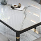 Solid Wood Modern Rectangle Dining Table Sintered Stone Table for Dining Room and Kitchen Clearhalo ' dining_table' 'Dining Tables & Seating' 'Dining Tables' 'furn' 'furn_dining_table' 'Furniture' 'furniture_dining_table' 'Kitchen & Dining Furniture' 'kitchen&dining_furn' 'kitchen' 'kitchen_dining_table' 3621892