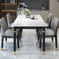 Solid Wood Modern Rectangle Dining Table Sintered Stone Table for Dining Room and Kitchen Clearhalo ' dining_table' 'Dining Tables & Seating' 'Dining Tables' 'furn' 'furn_dining_table' 'Furniture' 'furniture_dining_table' 'Kitchen & Dining Furniture' 'kitchen&dining_furn' 'kitchen' 'kitchen_dining_table' 3621896