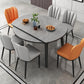 Modern Style Sintered Stone Dining Table Round Table with 4 Legs for Home Use Clearhalo ' dining_table' 'Dining Tables & Seating' 'Dining Tables' 'furn' 'furn_dining_table' 'Furniture' 'furniture_dining_table' 'Kitchen & Dining Furniture' 'kitchen&dining_furn' 'kitchen' 'kitchen_dining_table' 3621922