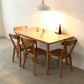 Simplicity Solid Wood Dining Table Rectangle Shape Dining Table with 4 Legs Base Clearhalo ' dining_table' 'Dining Tables & Seating' 'Dining Tables' 'furn' 'furn_dining_table' 'Furniture' 'furniture_dining_table' 'Kitchen & Dining Furniture' 'kitchen&dining_furn' 'kitchen' 'kitchen_dining_table' 3621959