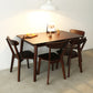 Simplicity Solid Wood Dining Table Rectangle Shape Dining Table with 4 Legs Base Clearhalo ' dining_table' 'Dining Tables & Seating' 'Dining Tables' 'furn' 'furn_dining_table' 'Furniture' 'furniture_dining_table' 'Kitchen & Dining Furniture' 'kitchen&dining_furn' 'kitchen' 'kitchen_dining_table' 3621960