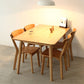 Simplicity Solid Wood Dining Table Rectangle Shape Dining Table with 4 Legs Base Clearhalo ' dining_table' 'Dining Tables & Seating' 'Dining Tables' 'furn' 'furn_dining_table' 'Furniture' 'furniture_dining_table' 'Kitchen & Dining Furniture' 'kitchen&dining_furn' 'kitchen' 'kitchen_dining_table' 3621961