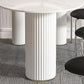 Metal Contemporary Free Form Table Marble Top Table for Dining Room and Kitchen Clearhalo ' dining_table' 'Dining Tables & Seating' 'Dining Tables' 'furn' 'furn_dining_table' 'Furniture' 'furniture_dining_table' 'Kitchen & Dining Furniture' 'kitchen&dining_furn' 'kitchen' 'kitchen_dining_table' 3621985