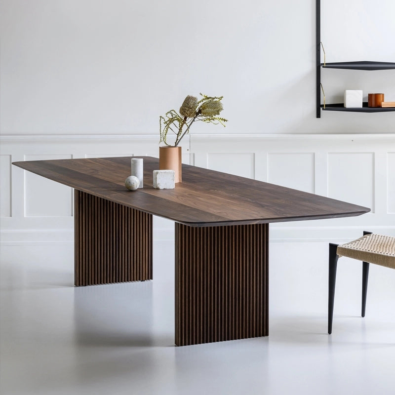 Rectangle Modern Dining Table White Fixed Table with Pinewood Solid Wood Clearhalo ' dining_table' 'Dining Tables & Seating' 'Dining Tables' 'furn' 'furn_dining_table' 'Furniture' 'furniture_dining_table' 'Kitchen & Dining Furniture' 'kitchen&dining_furn' 'kitchen' 'kitchen_dining_table' 3621990