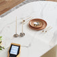 Sintered Stone Top Dining Table Oval Table with Metal Base and Double Pedestal Clearhalo ' dining_table' 'Dining Tables & Seating' 'Dining Tables' 'furn' 'furn_dining_table' 'Furniture' 'furniture_dining_table' 'Kitchen & Dining Furniture' 'kitchen&dining_furn' 'kitchen' 'kitchen_dining_table' 3622004