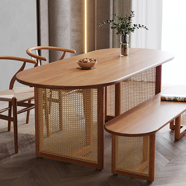 Solid Wood Dinette Table Contemporary Style Home Kitchen Dinner Furniture Clearhalo ' dining_table' 'Dining Tables & Seating' 'Dining Tables' 'furn' 'furn_dining_table' 'Furniture' 'furniture_dining_table' 'Kitchen & Dining Furniture' 'kitchen&dining_furn' 'kitchen' 'kitchen_dining_table' 3622023