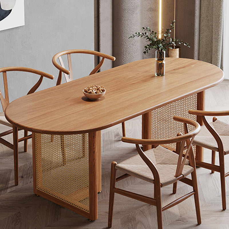 Solid Wood Dining Table Simplicity Style Dinette Table for Dining Room Clearhalo ' dining_table' 'Dining Tables & Seating' 'Dining Tables' 'furn' 'furn_dining_table' 'Furniture' 'furniture_dining_table' 'Kitchen & Dining Furniture' 'kitchen&dining_furn' 'kitchen' 'kitchen_dining_table' 3622029