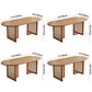 Solid Wood Dining Table Simplicity Style Dinette Table for Dining Room Clearhalo ' dining_table' 'Dining Tables & Seating' 'Dining Tables' 'furn' 'furn_dining_table' 'Furniture' 'furniture_dining_table' 'Kitchen & Dining Furniture' 'kitchen&dining_furn' 'kitchen' 'kitchen_dining_table' 3622036