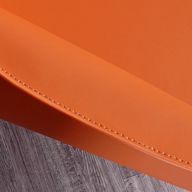 Faux Leather Modern Dining Room Chair Matte Finish Solid Back Dining Arm Chairs Clearhalo ' kitchen&dining_furn' 'Dining Chairs' 'Dining Tables & Seating' 'dining_chair' 'furn' 'furn_dining_chair' 'Furniture' 'furniture_dining_chair' 'Kitchen & Dining Furniture' 'kitchen' 3622775