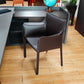 Faux Leather Modern Dining Room Chair Matte Finish Solid Back Dining Arm Chairs Brown 1 Piece Clearhalo ' kitchen&dining_furn' 'Dining Chairs' 'Dining Tables & Seating' 'dining_chair' 'furn' 'furn_dining_chair' 'Furniture' 'furniture_dining_chair' 'Kitchen & Dining Furniture' 'kitchen' 3622787