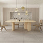 Pine Solid Wood Table Modern Rectangle Dining Table with 3 Legs for Restaurant Clearhalo ' dining_table' 'Dining Tables & Seating' 'Dining Tables' 'furn' 'furn_dining_table' 'Furniture' 'furniture_dining_table' 'Kitchen & Dining Furniture' 'kitchen&dining_furn' 'kitchen' 'kitchen_dining_table' 3642304
