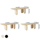 Pine Solid Wood Table Modern Rectangle Dining Table with 3 Legs for Restaurant Clearhalo ' dining_table' 'Dining Tables & Seating' 'Dining Tables' 'furn' 'furn_dining_table' 'Furniture' 'furniture_dining_table' 'Kitchen & Dining Furniture' 'kitchen&dining_furn' 'kitchen' 'kitchen_dining_table' 3642310