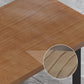 Rectangle Dining Table Simplicity Dinner Room Solid Wood Table with Metallic Base Clearhalo ' dining_table' 'Dining Tables & Seating' 'Dining Tables' 'furn' 'furn_dining_table' 'Furniture' 'furniture_dining_table' 'Kitchen & Dining Furniture' 'kitchen&dining_furn' 'kitchen' 'kitchen_dining_table' 3642322