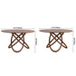 Round Dining Table Simplicity Dinner Room Solid Wood Table with Pedestal Table Clearhalo ' dining_table' 'Dining Tables & Seating' 'Dining Tables' 'furn' 'furn_dining_table' 'Furniture' 'furniture_dining_table' 'Kitchen & Dining Furniture' 'kitchen&dining_furn' 'kitchen' 'kitchen_dining_table' 3642369