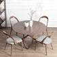 Round Dining Table Simplicity Dinner Room Solid Wood Table with Pedestal Table Clearhalo ' dining_table' 'Dining Tables & Seating' 'Dining Tables' 'furn' 'furn_dining_table' 'Furniture' 'furniture_dining_table' 'Kitchen & Dining Furniture' 'kitchen&dining_furn' 'kitchen' 'kitchen_dining_table' 3642371