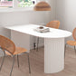 Contemporary Dining Table Pine Solid Wood Table with Double Pedestal for Home Kitchen Dinner Clearhalo ' dining_table' 'Dining Tables & Seating' 'Dining Tables' 'furn' 'furn_dining_table' 'Furniture' 'furniture_dining_table' 'Kitchen & Dining Furniture' 'kitchen&dining_furn' 'kitchen' 'kitchen_dining_table' 3642386