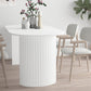 Contemporary Dining Table Pine Solid Wood Table with Double Pedestal for Home Kitchen Dinner Clearhalo ' dining_table' 'Dining Tables & Seating' 'Dining Tables' 'furn' 'furn_dining_table' 'Furniture' 'furniture_dining_table' 'Kitchen & Dining Furniture' 'kitchen&dining_furn' 'kitchen' 'kitchen_dining_table' 3642396