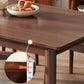 Contemporary Rectangle Dining Table Rubberwood Solid Wood Table with 4 Legs for Home Kitchen Dinner Clearhalo ' dining_table' 'Dining Tables & Seating' 'Dining Tables' 'furn' 'furn_dining_table' 'Furniture' 'furniture_dining_table' 'Kitchen & Dining Furniture' 'kitchen&dining_furn' 'kitchen' 'kitchen_dining_table' 3642453