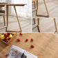 Contemporary Rectangle Dining Table Oak Solid Wood Table with Double Pedestal Clearhalo ' dining_table' 'Dining Tables & Seating' 'Dining Tables' 'furn' 'furn_dining_table' 'Furniture' 'furniture_dining_table' 'Kitchen & Dining Furniture' 'kitchen&dining_furn' 'kitchen' 'kitchen_dining_table' 3642467