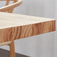 Minimalists Rectangle Khaki Dining Table Solid Wood Standard Dining Table for Kitchen Clearhalo ' dining_table' 'Dining Tables & Seating' 'Dining Tables' 'furn' 'furn_dining_table' 'Furniture' 'furniture_dining_table' 'Kitchen & Dining Furniture' 'kitchen&dining_furn' 'kitchen' 'kitchen_dining_table' 3642522